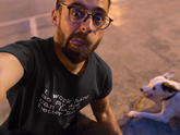 Dog Lover Unisex T-Shirt - I Work Hard so my Dog can have a better life.